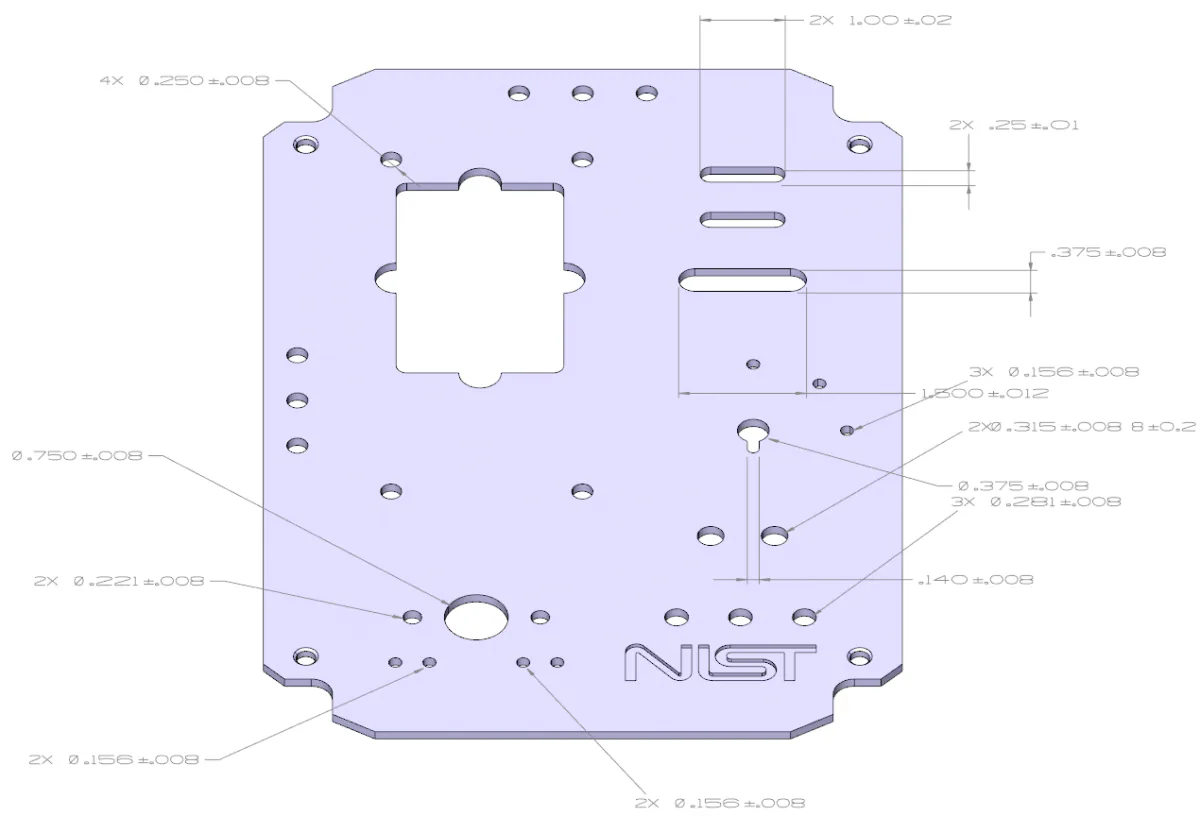 Linear, angular and radial dimension presentations