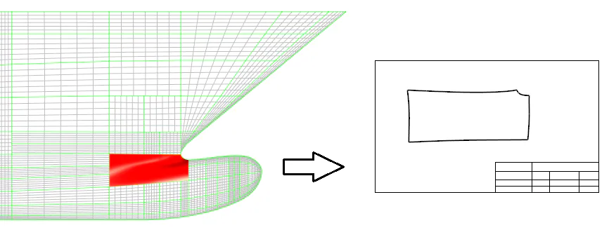 Unfolding a curved plate into a planar representation
