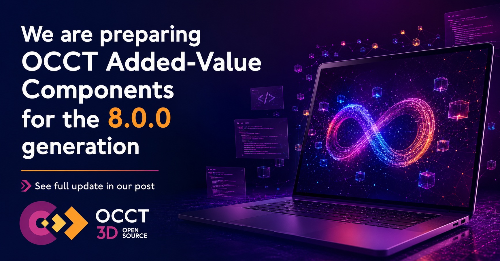 Preparing OCCT3D Added-Value Components for the 8.0.0 generation illustration