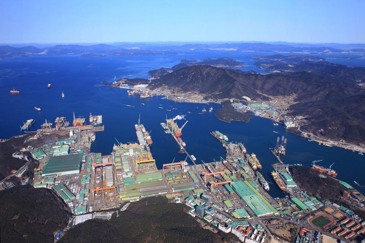 Samsung Heavy Industry Shipyard